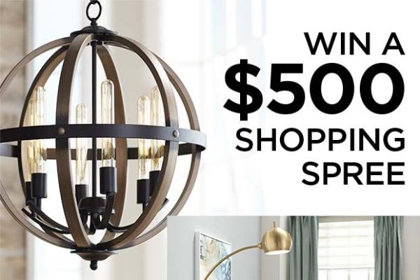 Win A $500 LAMPS PLUS Ratings Sweepstakes