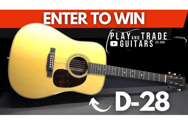 Win Martin D-28 Guitar Giveaway by Play and Trade Guitars!