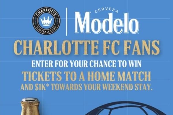 Win The Modelo Charlotte FC Sweepstakes