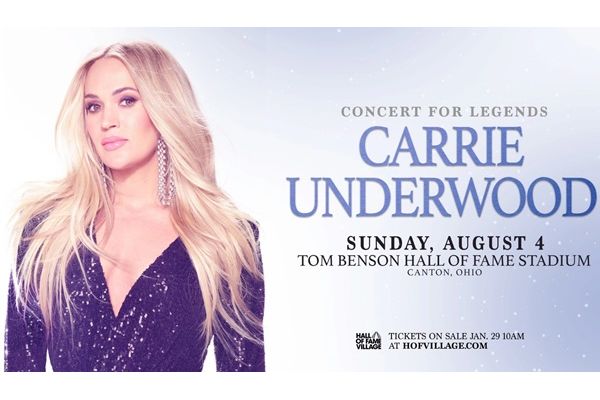 Win Ticket to See Carrie Underwood at the 2024 Concert for Legends!