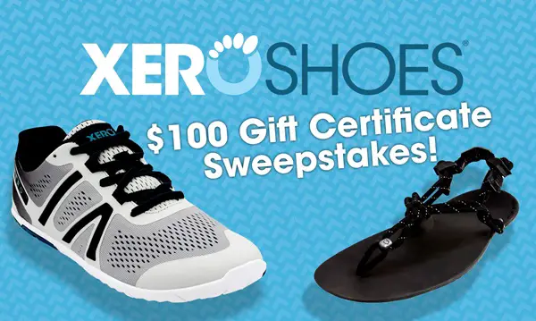 Win A $100 Xero Shoes Gift Certificate!