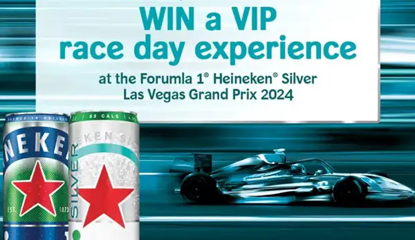 Win Heineken® F1 Las Vegas 2024 National Sweepstakes