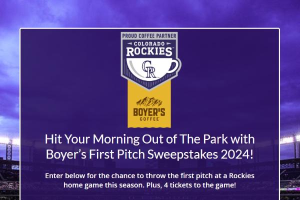 Win The Boyer’s Coffee Summer Sweepstakes