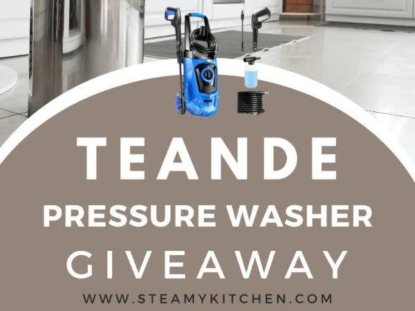 Win TEANDE Electric Pressure Washer Giveaway
