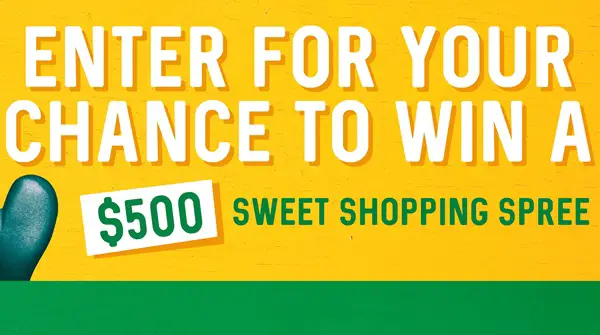 Win The $500 Grocery Shopping Spree Promotion