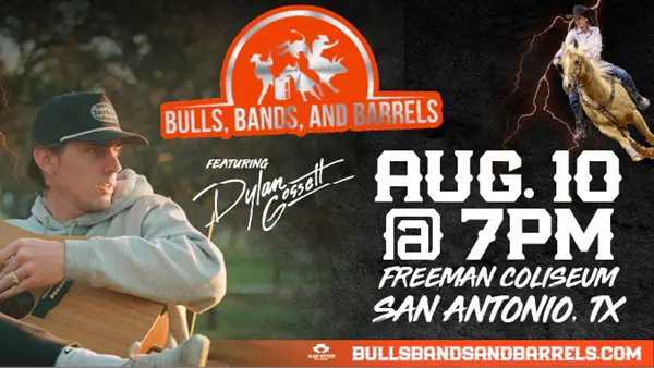 Win The Bulls, Bands, and Barrels featuring Dylan Gossett Sweepstakes