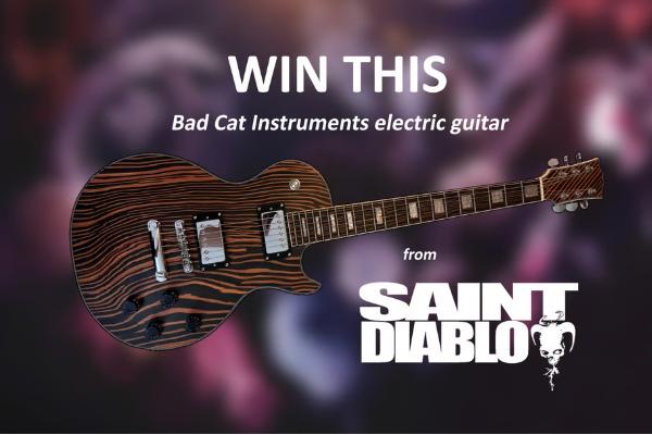 Win Saint Diablo - Bad Cat Instruments Electric Guitar Giveaway
