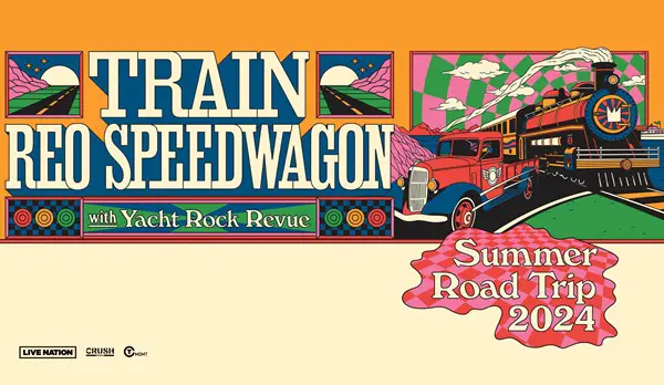 Win Train and REO Speedwagon Summer Road Trip Tour SiriusXM Sweepstakes