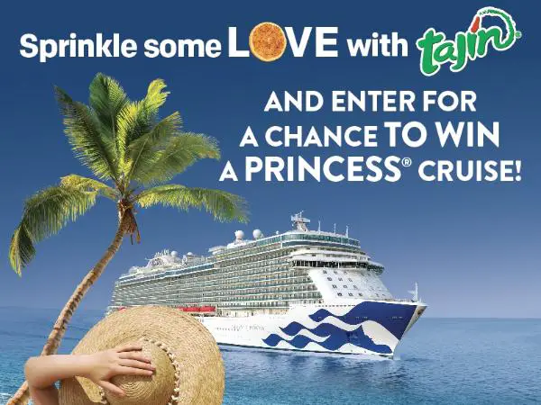Win Tajin and Princess Cruise Lines Sweepstakes