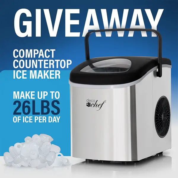 Win Buydig.com: Compact Countertop Ice Maker Giveaway