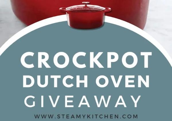 Win CrockPot Artisan Cast Iron Dutch Oven Giveaway