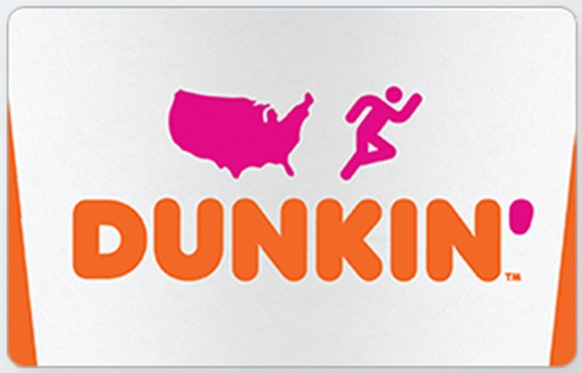 Win A $10 Dunkin Donuts Gift Card Giveaway