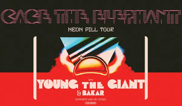 Win Cage The Elephant Neon Pill Tour SiriusXM Sweepstakes