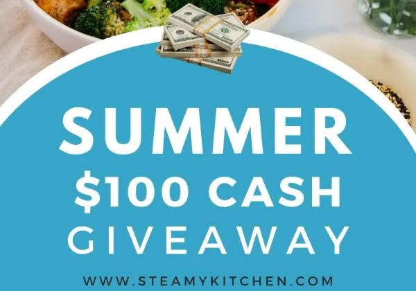 Win A $100 Summer Sunshine Cash Giveaway