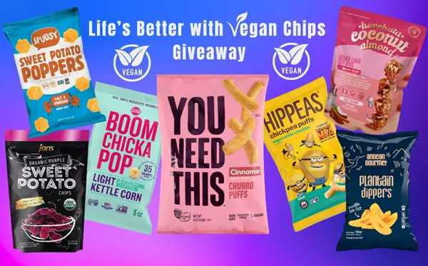 Win Life’s Better With Vegan Chips Giveaway