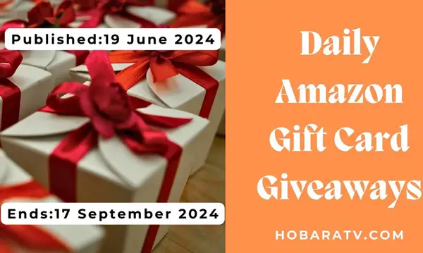 Win A $10 Amazon Gift Card Giveaway