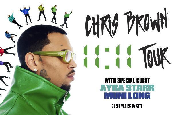 Win Chris Brown 11:11 Tour SiriusXM Sweepstakes