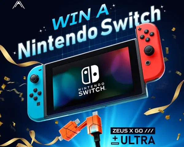 Win A Nintendo Switch and Zeus-X GO Ultra!