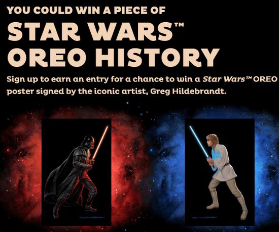 Win The OREO Poster Sweepstakes
