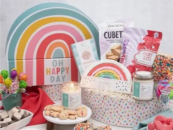 Win The Happy Birthday Rainbow Celebratory Sweet Treats Gift Basket Giveaway