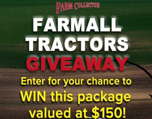 Win The Farmall Tractors Giveaway