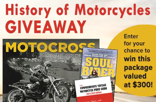 Win The History of Motorcycles Giveaway