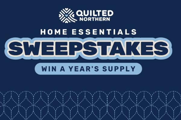 Win The Quilted Northern Brand’s Home Essentials Sweepstakes