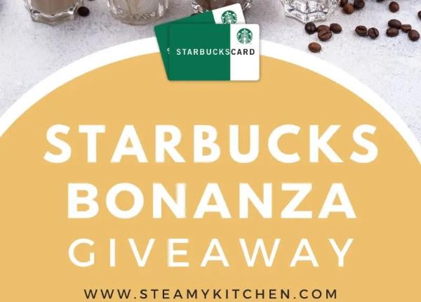 Win Starbucks Bonanza Giveaway