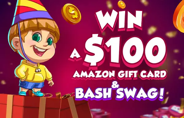 Win The Bash Birthday Sweepstakes