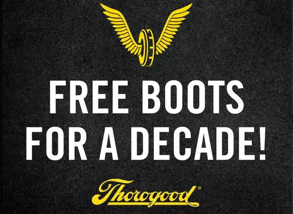 Win Thorogood Free Boots for a Decade Giveaway