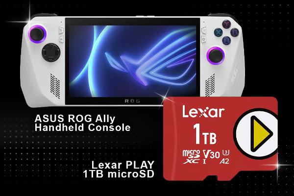 Win ASUS ROG Ally & 1TB Lexar PLAY Micro SD Card Giveaway