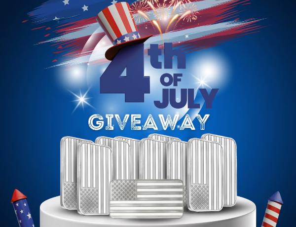 Win Independence Day 2024 Silver Bullion Giveaway