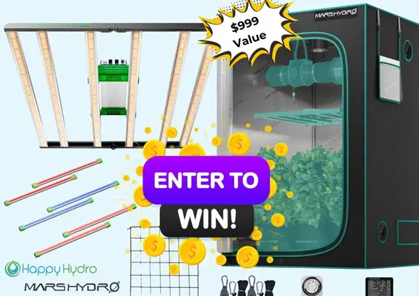 Win The Happy Hydro Complete Grow Kit Sweepstakes