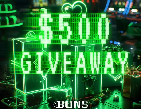 Win The BONS Social Giveaway