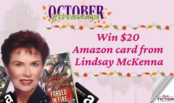 Win A $20 Amazon Gift Card Up for Grabs from Lindsay McKenna!