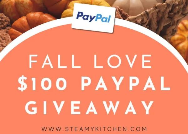 Win Fall Love PayPal $100 Gift Card Giveaway