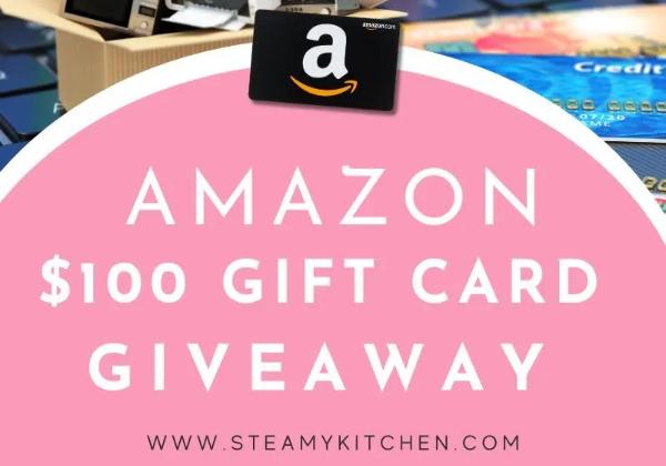 Win A $100 Amazon Gift Card Giveaway