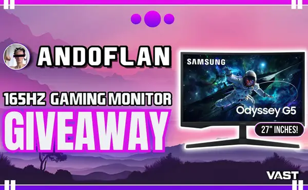 Win Andoflan | 165Hz Gaming Monitor Giveaway