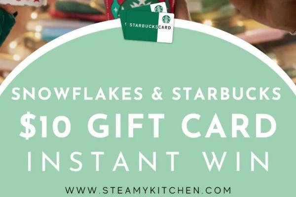 Win Snowflakes and Starbucks Instantly