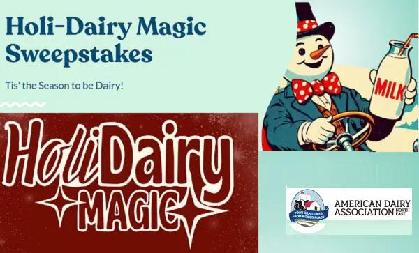 Win The Holi-Dairy Magic Sweepstakes