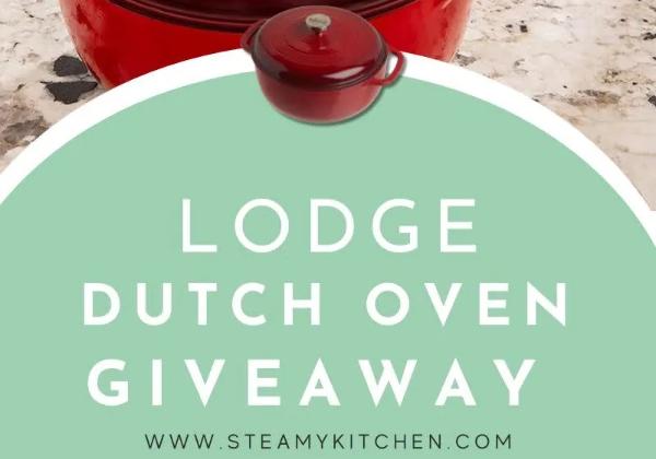 Win Lodge 6 Quart Enameled Cast Iron Dutch Oven Giveaway