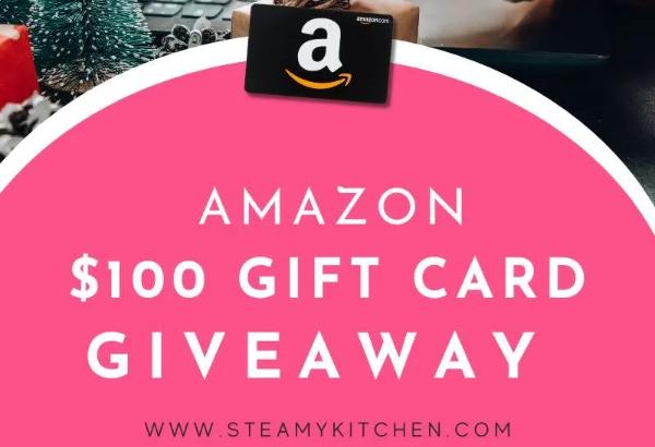 Win A $100 Amazon Gift Card Giveaway