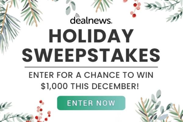 Win DealNews: $1,000 Cash Holiday Sweepstakes