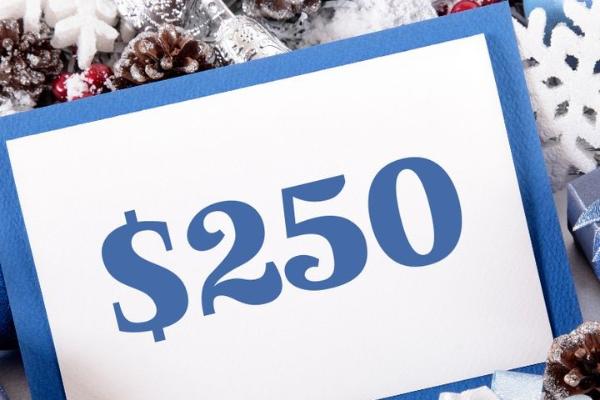 Win A $250 Shopping Spree Winter Warm-Up Giveaway