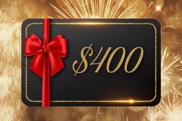 Win A $400 Gift Card New Year Shopping Spree Giveaway