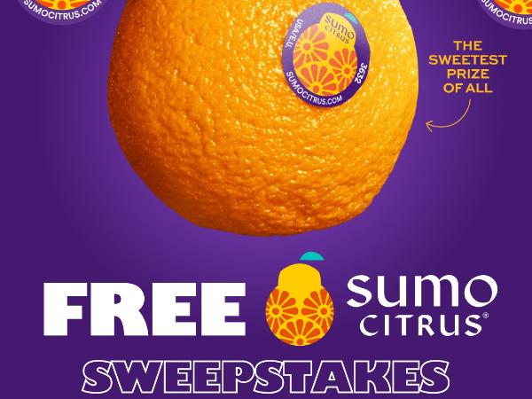 Win Countdown to the Sweetest Season Sumo Citrus Sweepstakes