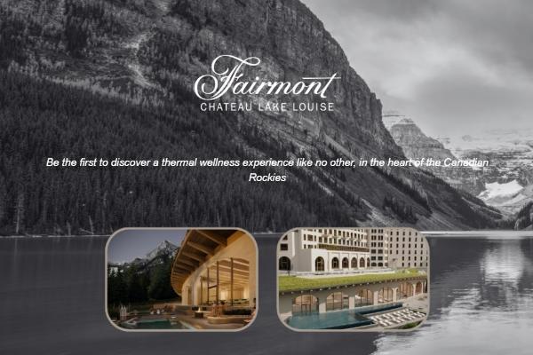 Win Exclusive Wellness Experience to Fairmont Chateau Lake Louise Sweepstakes