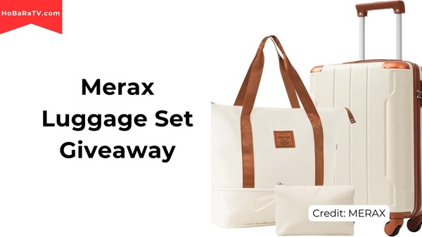 Win Merax Luggage Set Giveaway