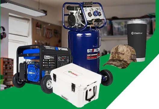 Win Castrol Gear Up Your Garage Giveaway