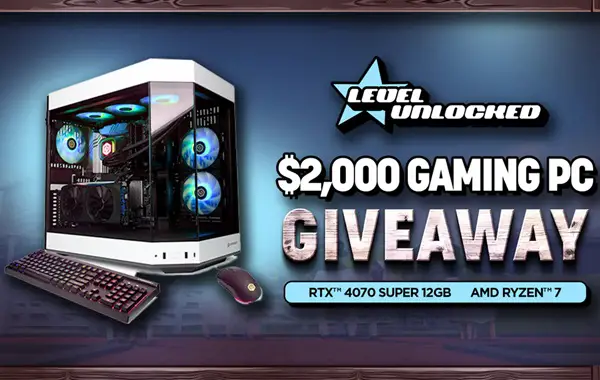 Win Level Unlocked | $2,000 Gaming PC Giveaway